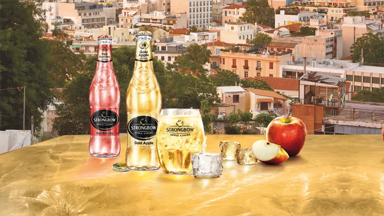 Strongbow: Apple on the rocks!