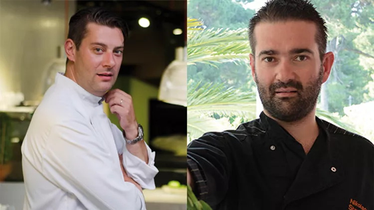 Ο Olivier Campana και ο Νικόλας Σταυρακάκης στην ίδια κουζίνα 