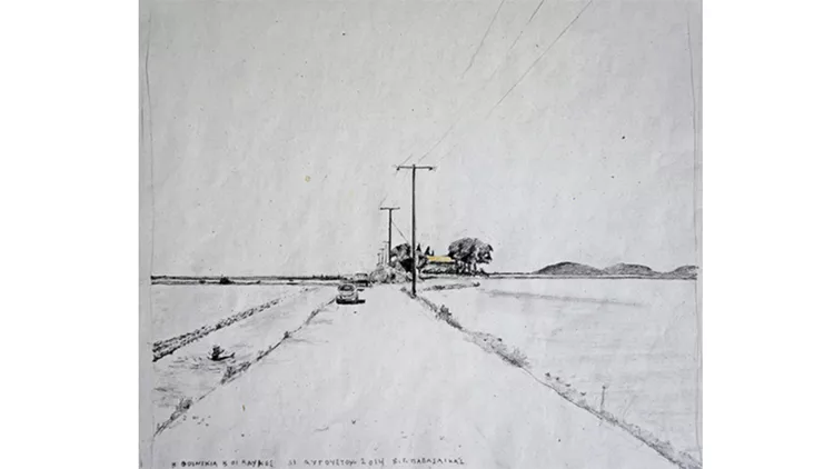 Τα σχέδια του Βασίλη Παπασάικα γίνονται έκθεση