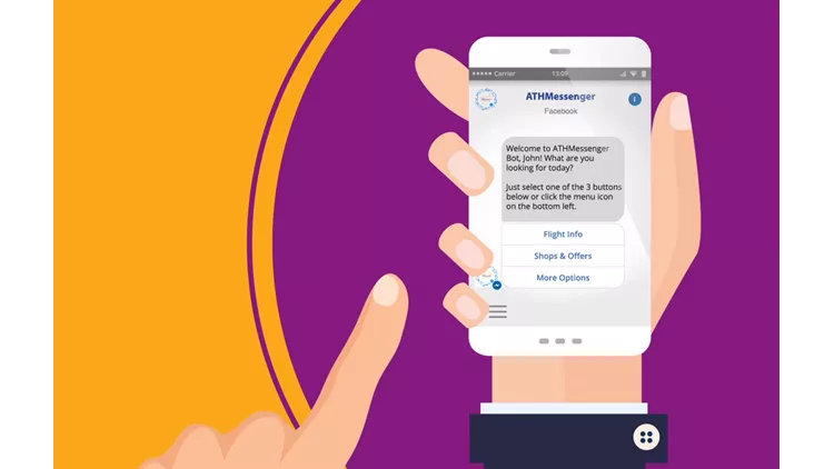Bot για τον Facebook Messenger από τον Διεθνή Αερολιμένα Αθηνών