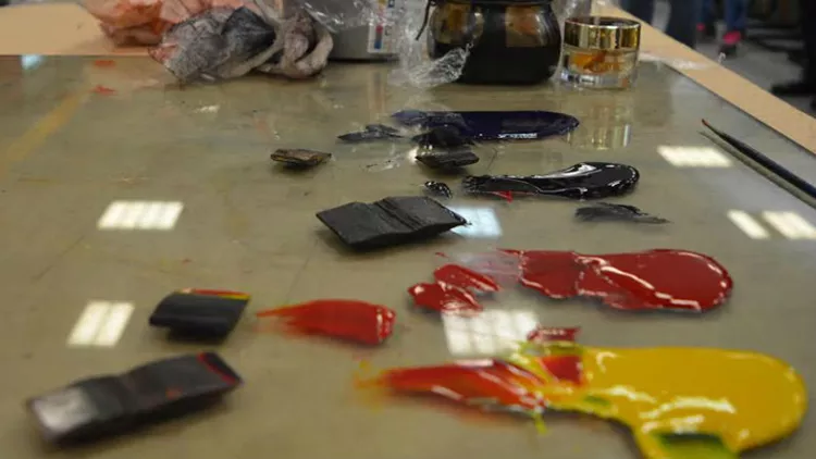 Χαρακτική στο Μουσείο Τηλεπικοινωνιών