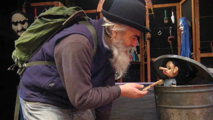 Κουκλοθεατρική περιπέτεια με τον Πινόκιο