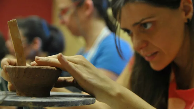 Φτιάχνουμε την Άνοιξη από πηλό! 