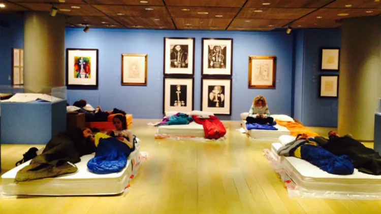 Sleepover ξανά στο Ίδρυμα Θεοχαράκη! 