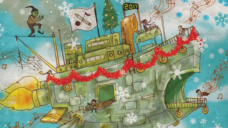 Στη Μουσική Βιβλιοθήκη οι καλικάντζαροι στήνουν φάρσες και δίνουν έμπνευση 