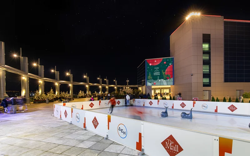 The Mall Athens Santa’s IceRink!