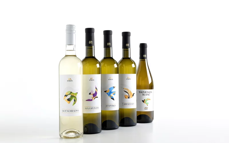 Οινοποιητική Σώκος : Γιορτινή λευκή πεντάδα!