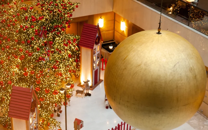 Intercontinental Athenaeum Athens : Γιορτινή πολυτέλεια κάθε στιγμή