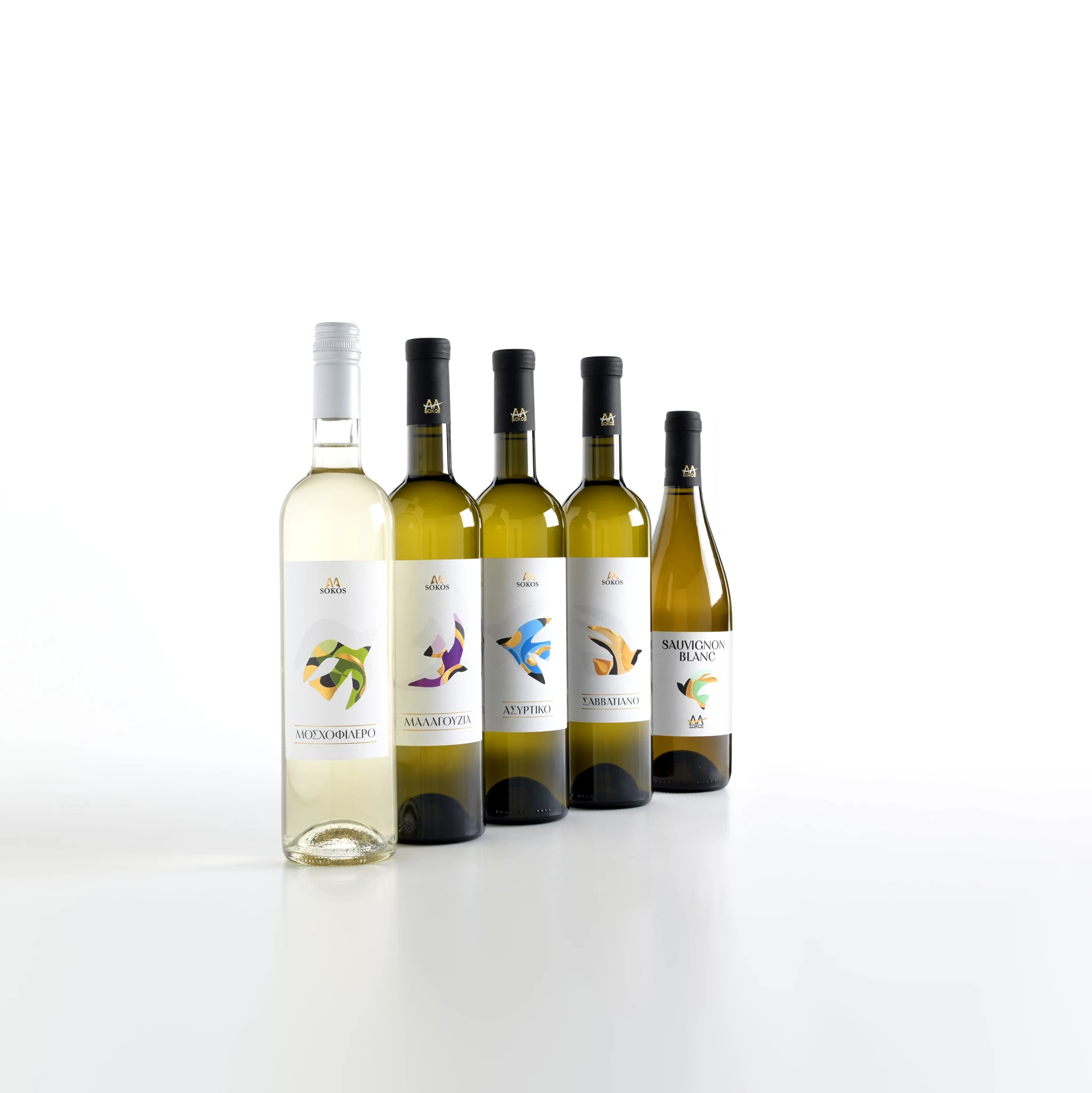 Οινοποιητική Σώκος : Γιορτινή λευκή πεντάδα!