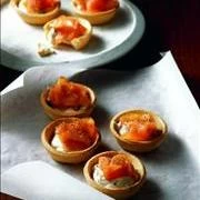 Ταρτάκια σολωμού