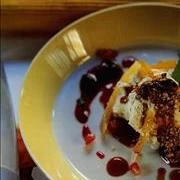 Γλυκό pesto φιστικιού με πετιμέζι και ρόδι + παγωτό χαλβάς