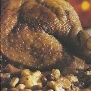 Χήνα γεμιστή με τυρί