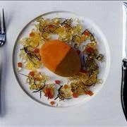 Μπαβαρουάζ από γλυκές πιπεριές (Albert Roux)