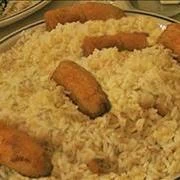 Ρύζι με τηγανητές μπανάνες 