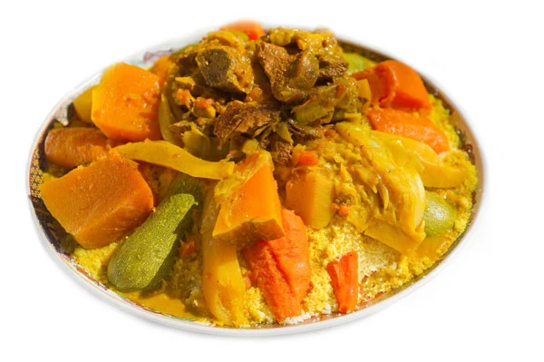 Κουσκούς με κρέας και λαχανικά (Μαρόκο)