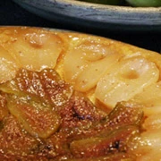 Crostata* με αχλάδια και σύκα 