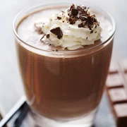 Εύκολη μους σοκολάτας-καφέ