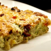 Σφουγγάτο Κρήτης με κολοκυθάκια και πατάτες