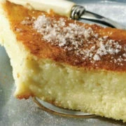 Γαλατόπιτα με μαστίχα χωρίς φύλλο