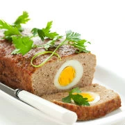 Ρολό από κιμά γεμιστό με αβγά