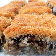 Κανταΐφι με μανιτάρια