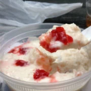 Ρυζόγαλο με σαντιγί και κόντιτα 