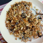 Granola σούπερ με 3 είδη δημητριακών 