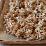 Γκρανόλα με βρώμη και αποξηραμένη καρύδα 