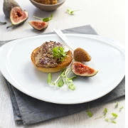 Συκωτάκια κοτόπουλου με φρέσκα σύκα 