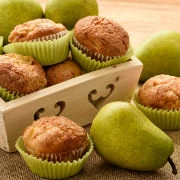 Μάφιν με αχλάδια