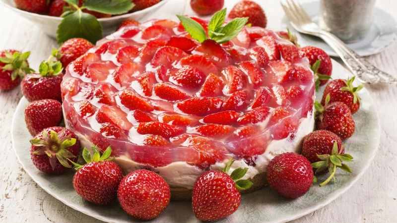 25 γλυκίσματα με άρωμα φράουλας 