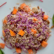 Κους κους με κουκουνάρι και γλυκοπατάτα