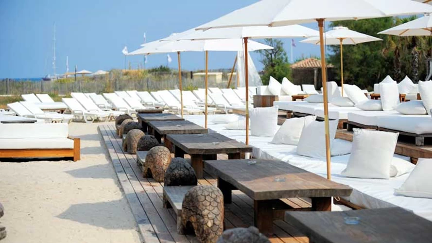 Το «Club 55» είναι 
από τα πιο διάσημα beach restaurants του Σεν Τροπέ.