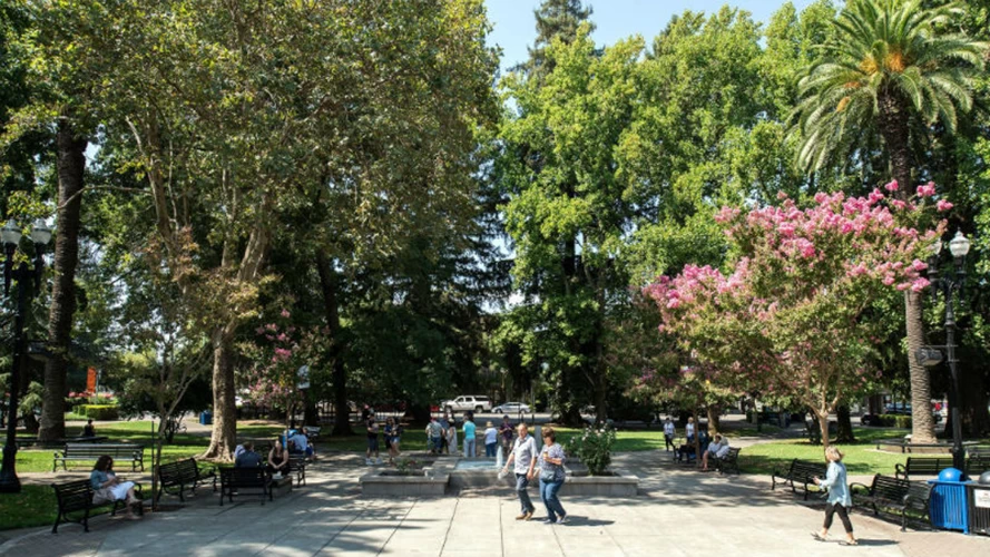 Η Sonoma Plaza Park είναι ιδανική επιλογή για περίπατο και ποδηλατάδα