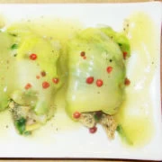 Λαχανοντολμάδες με γαύρο