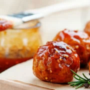 Κεφτεδάκια με γλάσο