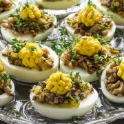 Deviled eggs με αντζούγια