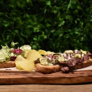 Σάντουϊτς με Flap Steak