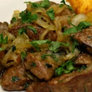 Συκώτι α λα Βενετσιάνα (Fegato alla Veneziana)