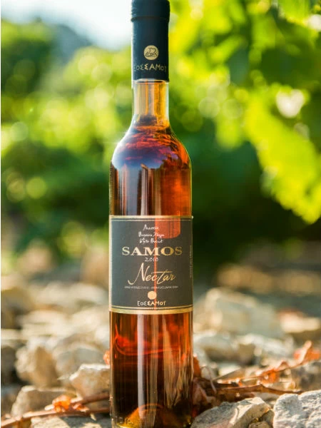 Samos Nectar και σούπα σοκολάτας