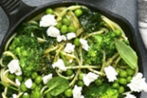 Πιάτα με ανοιξιάτικα χόρτα και λαχανικά