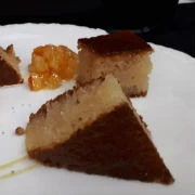 Ρεβανί με παγωτό καϊμάκι