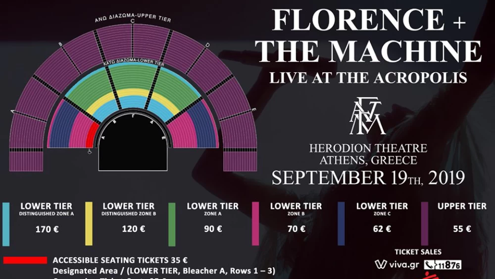 H προπώληση για την συναυλία των Florence + The Machine αρχίζει σήμερα - εικόνα 1