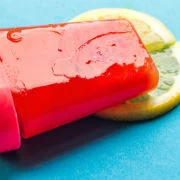 Σορμπέ καρπούζι σε κύβους