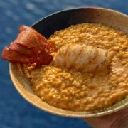 Ριζότο τριών σιτηρών με αστακό