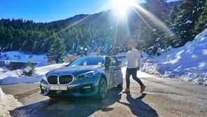 Exploring Greece with BMW: Το χιονισμένο σαββατοκύριακο του Γαβριήλ Νικολαΐδη στο Elatos Resort