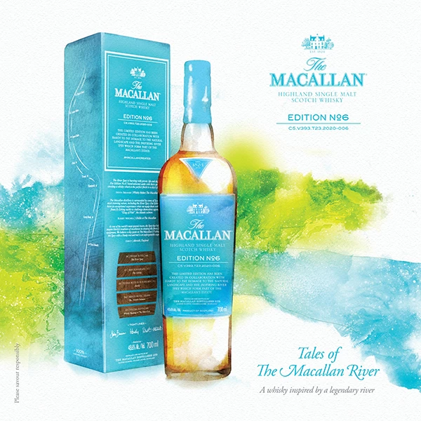 Το The Macallan Edition No. 6 φέρνει τον ποταμό Spey στο ποτήρι μας