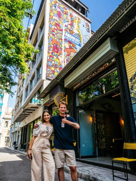 The Absolut Mural: Η πιο διαφορετική τοιχογραφία της Αθήνας ολοκληρώθηκε! - εικόνα 2