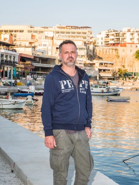 Ο Γιώργος Παπαϊωάννου από το «Παπαϊωάννου Restaurant» © Λεωνίδας Τούμπανος