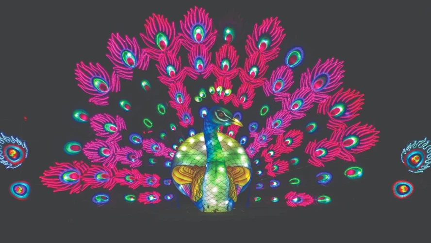 Γιορτές φανταχτερές με το Lightopia στο πάρκο Crystal Palace